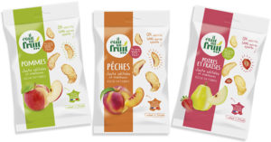 fruits déshydratés produits à partir de fruits déclassés